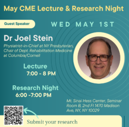 May CME Lec & Research Night