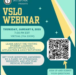 VSLO Webinar for Medical Students