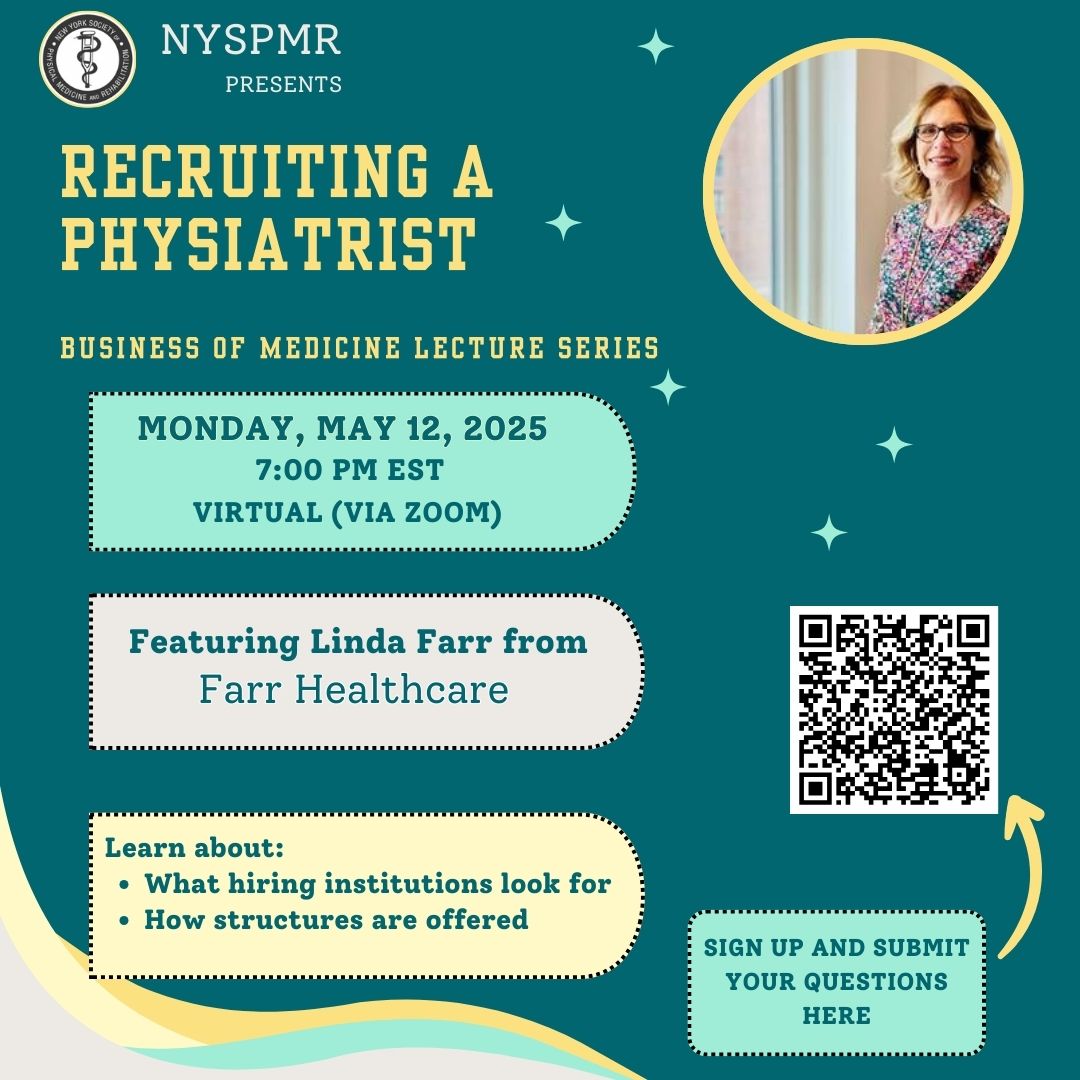 Recruiting a physiatrist May 12 2025 insta