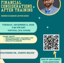 Business in Medicine – Financial Considerations After Training